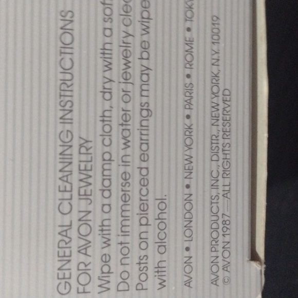 1987 vintage midnight brilliance clasp Nwt - Picture 3 of 5